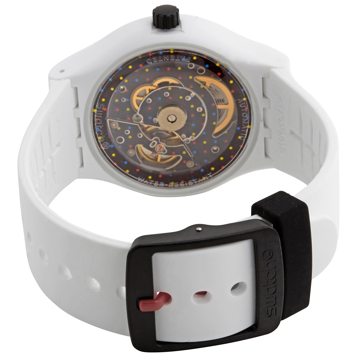 swatch automatic black