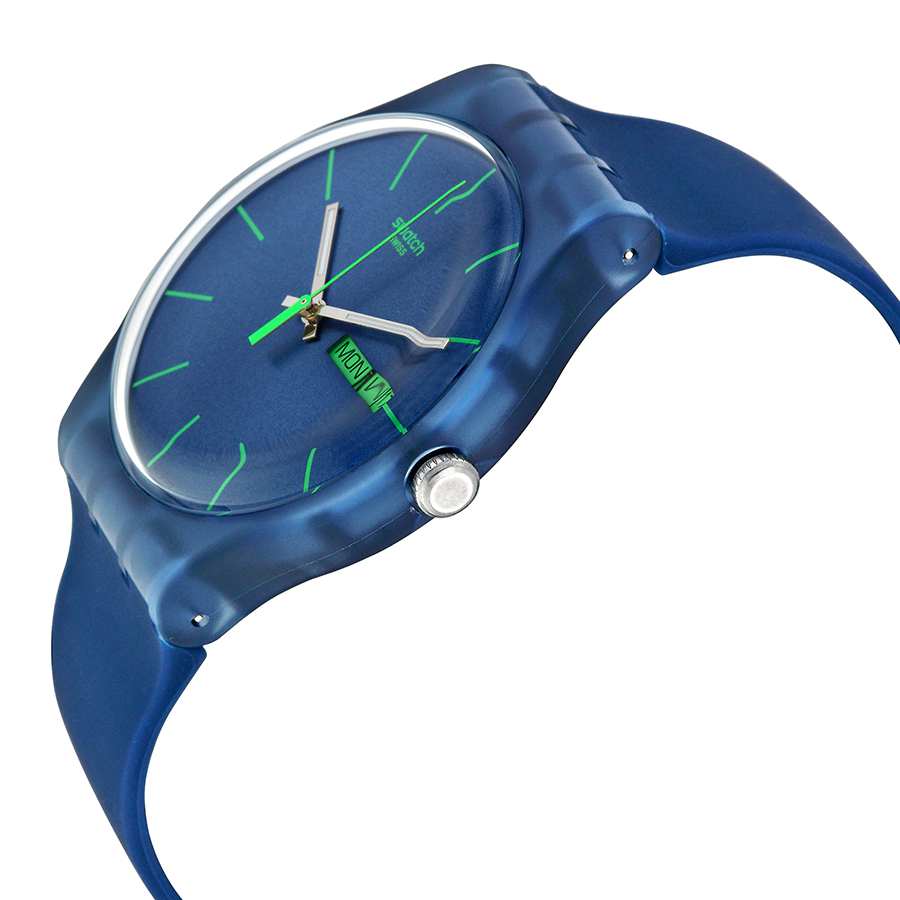 Unisex Watch SWATCH Blue Rebel SUON700 - E-oro.gr SWATCH WATCHES