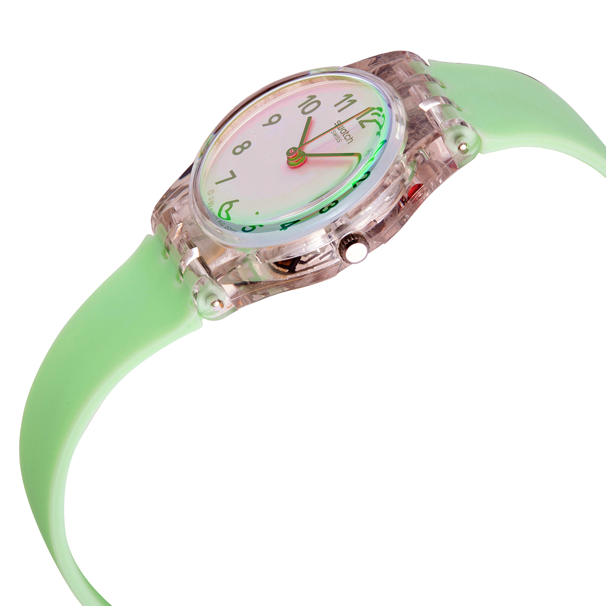 Swatch Casual Green Quartz Green Dial Ladies Watch LK397 LK397  7610522822344 - Swatch, Other - Jomashop