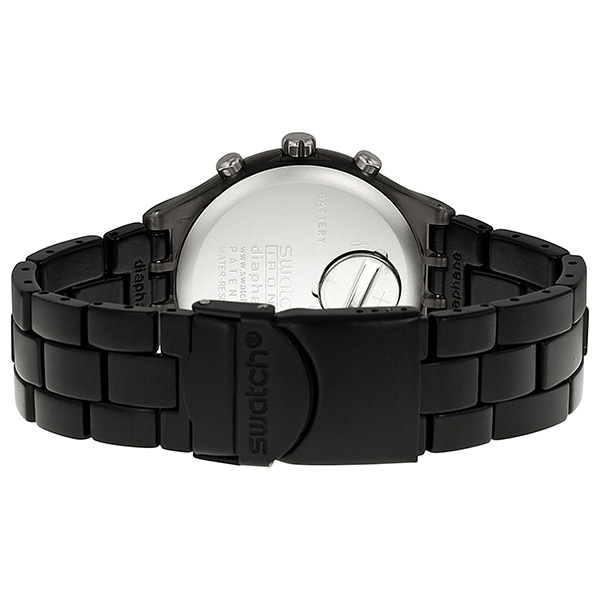 Swatch Irony Diaphane Full Blooded Stoneheart Silver Black Dial Chronograph  Unisex Watch SVCM4009AG SVCM4009AG 054362267809 - Swatch, Other - Jomashop