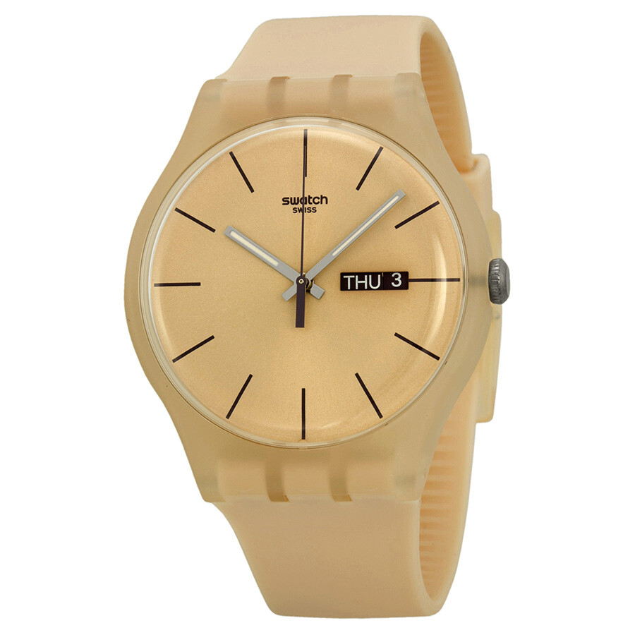 Originals Rose Rebel Pink Dial Silicone Ladies Watch