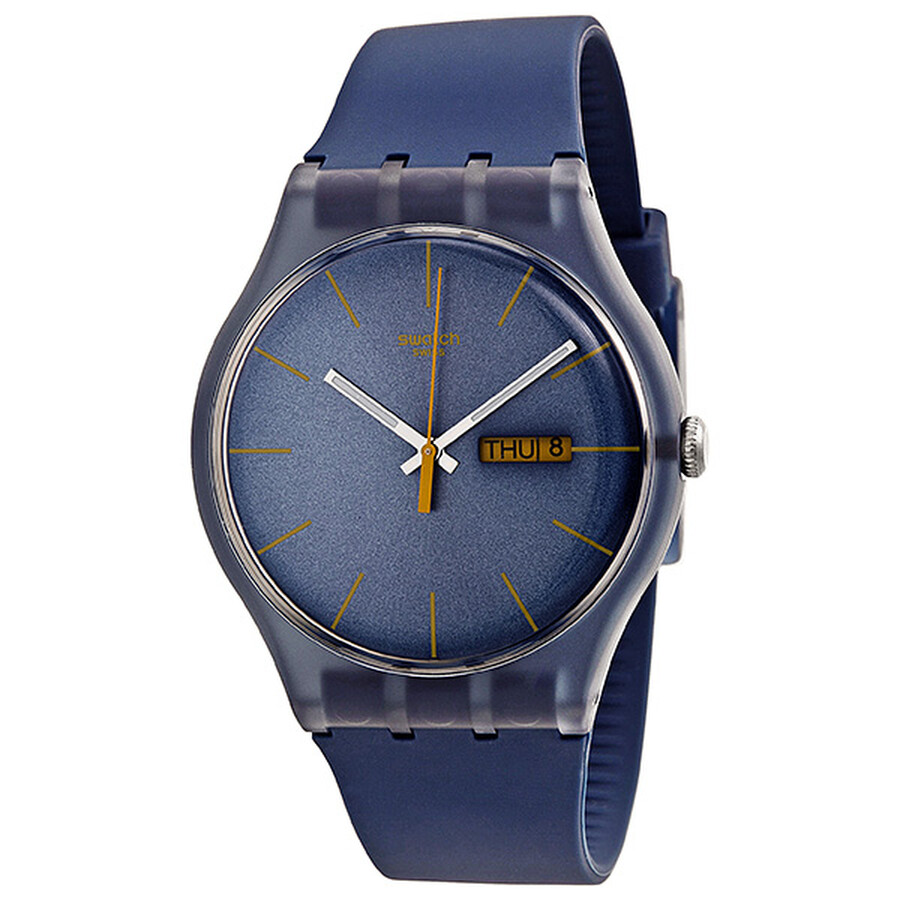 Originals Squirrel Rebel Blue Dial Silicone Men's Watch