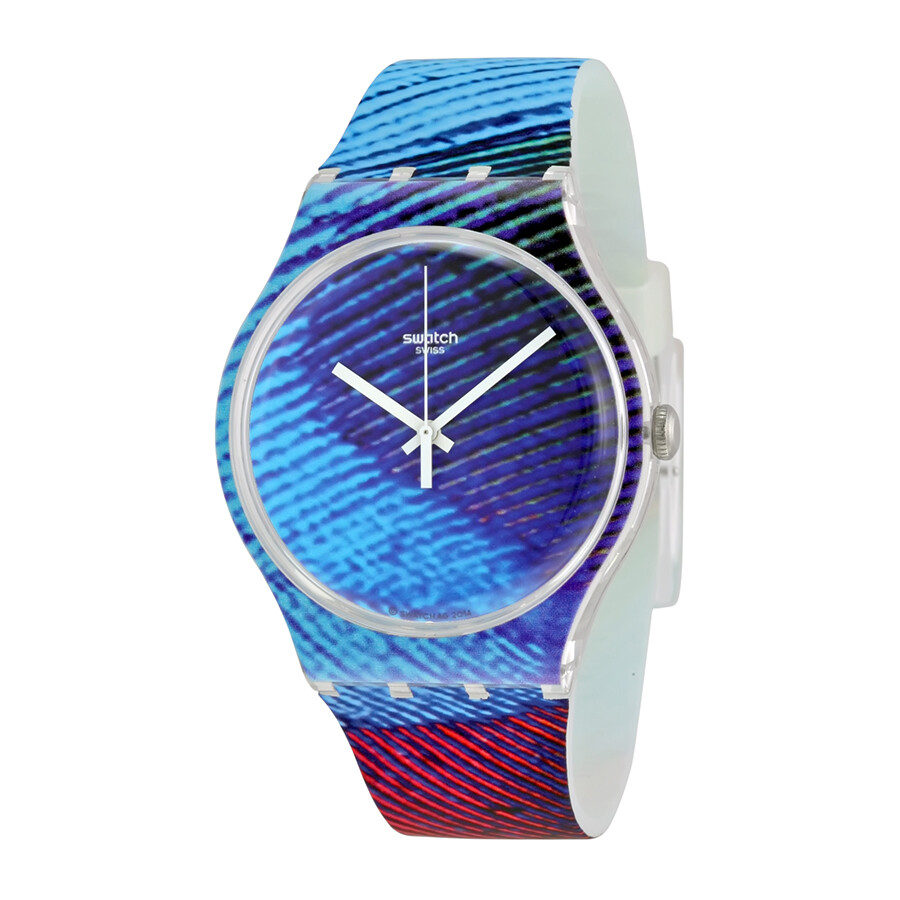 Peacobello Multicolored Silicone Men's Watch