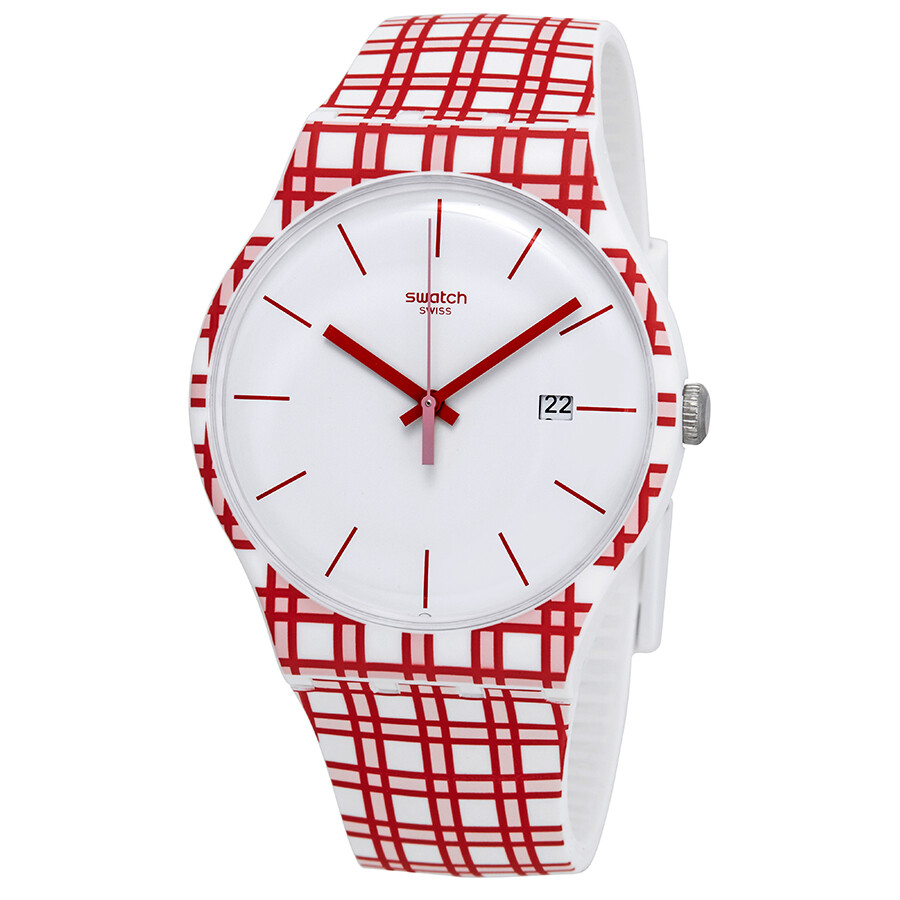 Piknik White Dial Watch