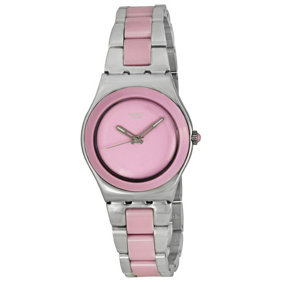 Pink Ceramic Ladies Watch