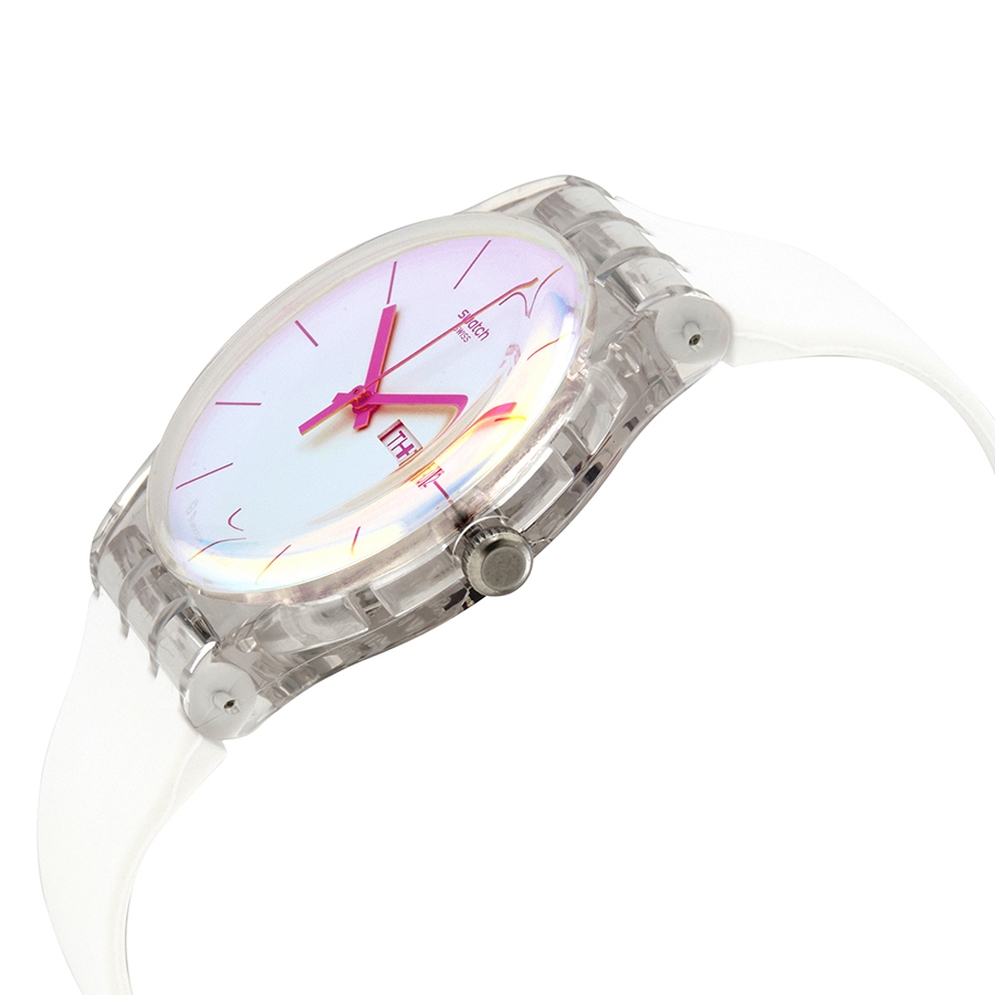 Swatch Polawhite Quartz Ladies Watch SUOK713 SUOK713 7610522814028 - Swatch,  Other - Jomashop