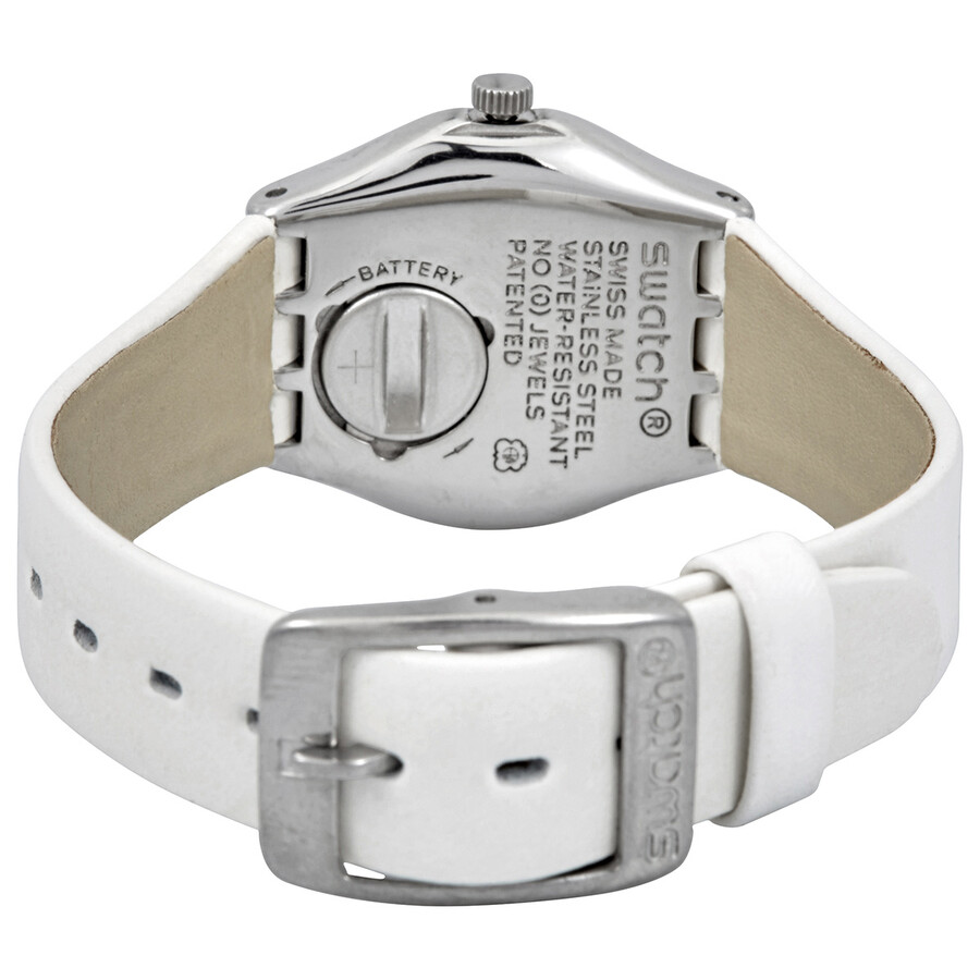 Swatch Silver Keeper Quartz Silver Dial Ladies Watch YSS296 Watches