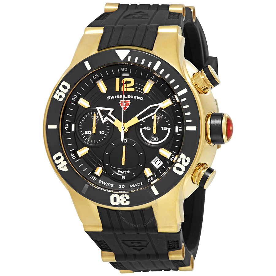 Sharkarma Chronograph Men's Watch 14084SM-YG-01-BB