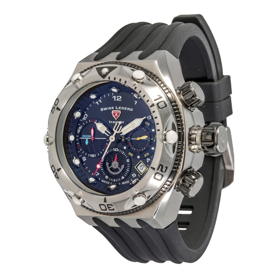 Traident Chronograph Quartz Blue Dial Men's Watch