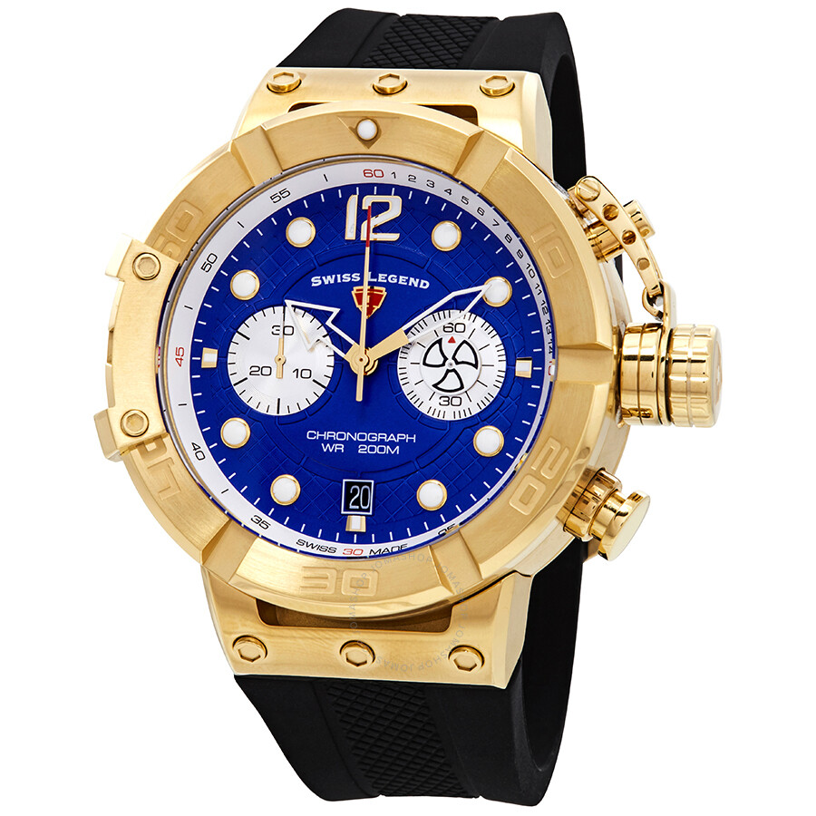 Triton Chronograph Blue Dial Watch