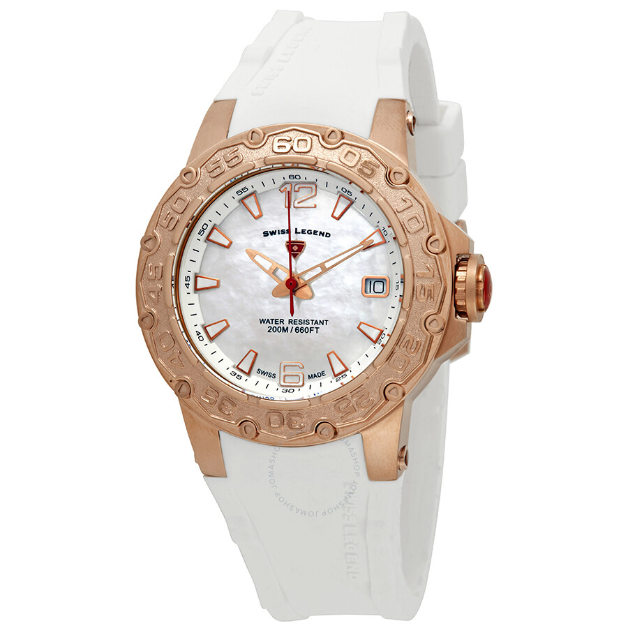 Ultrasonic Ladies Watch 14098SM-RG-02-WHT