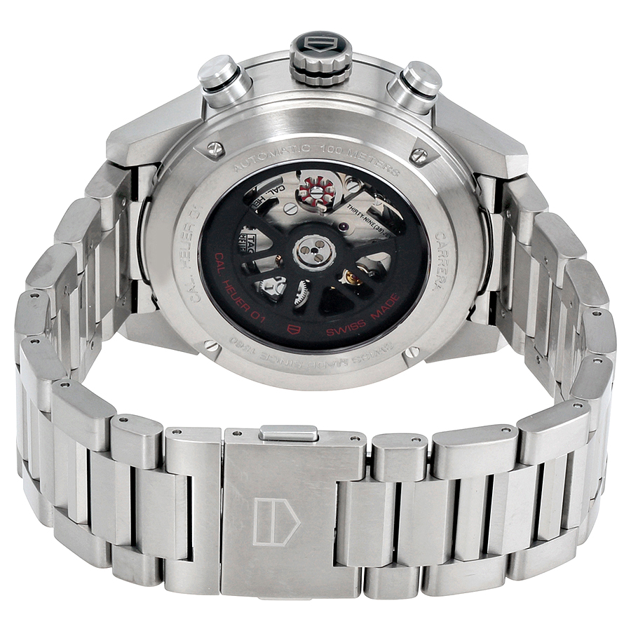 Tag Heuer Carrera Chronograph Automatic Grey Dial Men's Watch CAR208Z.BF0719  CAR208Z.BF0719 7612533122499 - Tag Heuer, Carrera - Jomashop