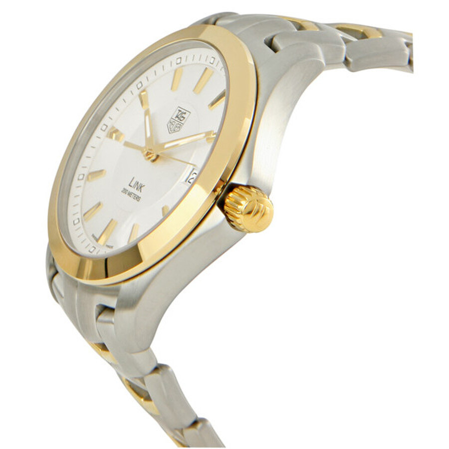 Tag Heuer Link TwoTone Steel and Gold Men's Watch WJF1152.BB0579 760643079381 Watches, Link