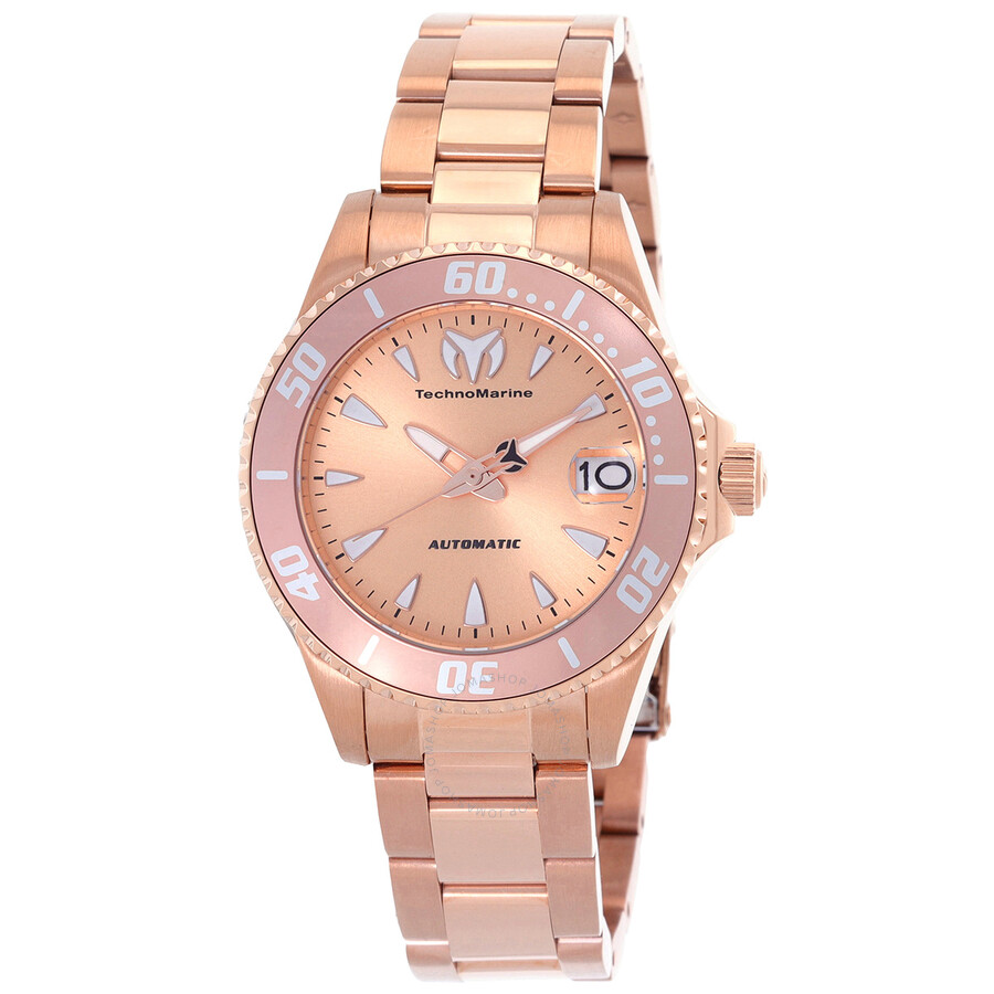 Manta Automatic Rose Gold Dial Men's Watch