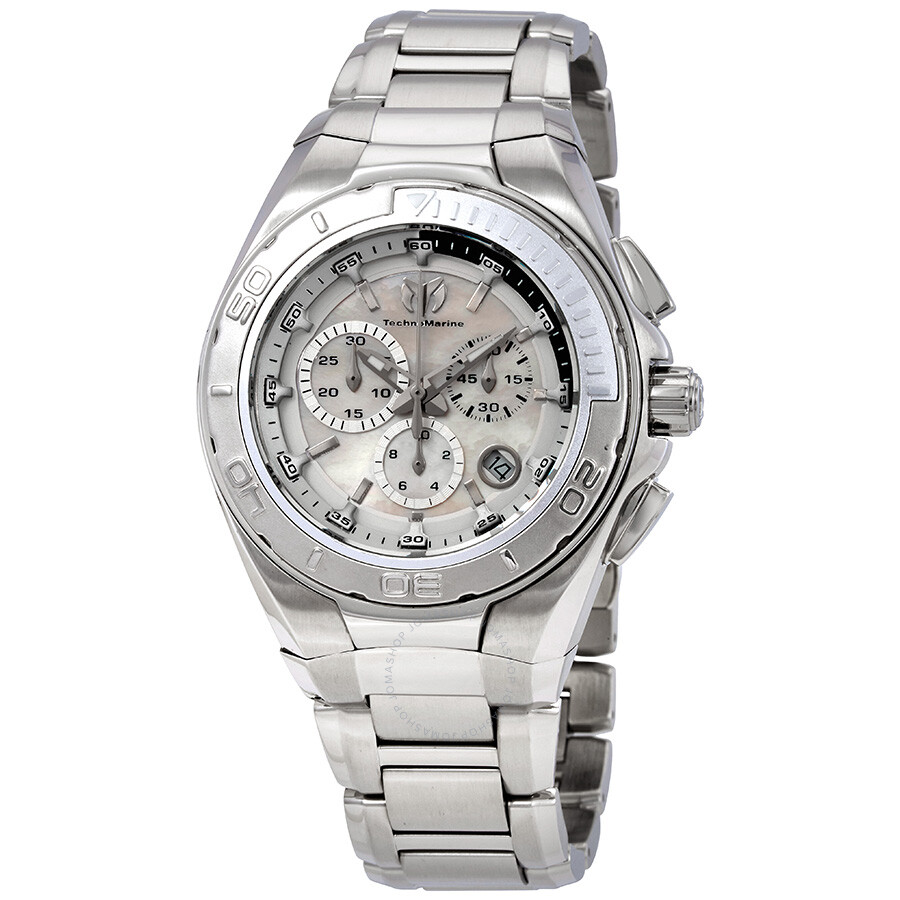Manta Chronograph Mother of Pearl Dial Men's Watch 215040