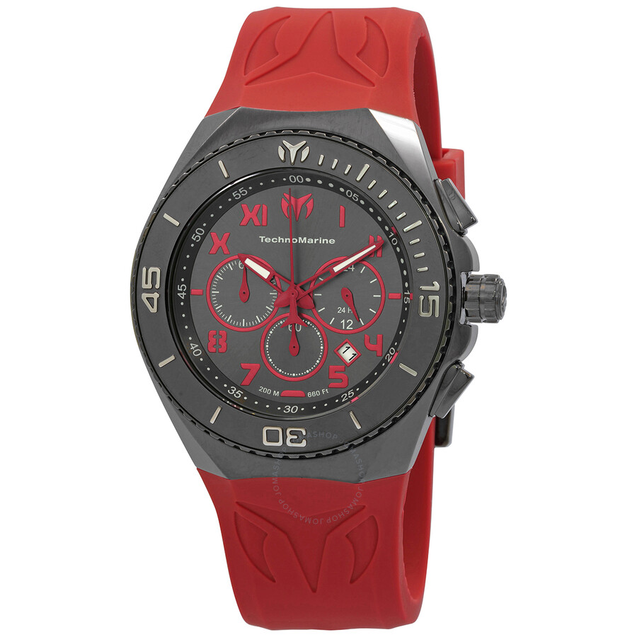 Manta Chronograph Quartz Gunmetal Dial Men's Watch