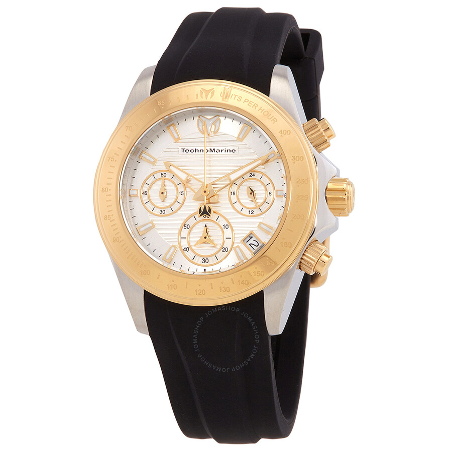 Manta Chronograph Quartz Silver Dial Ladies Watch
