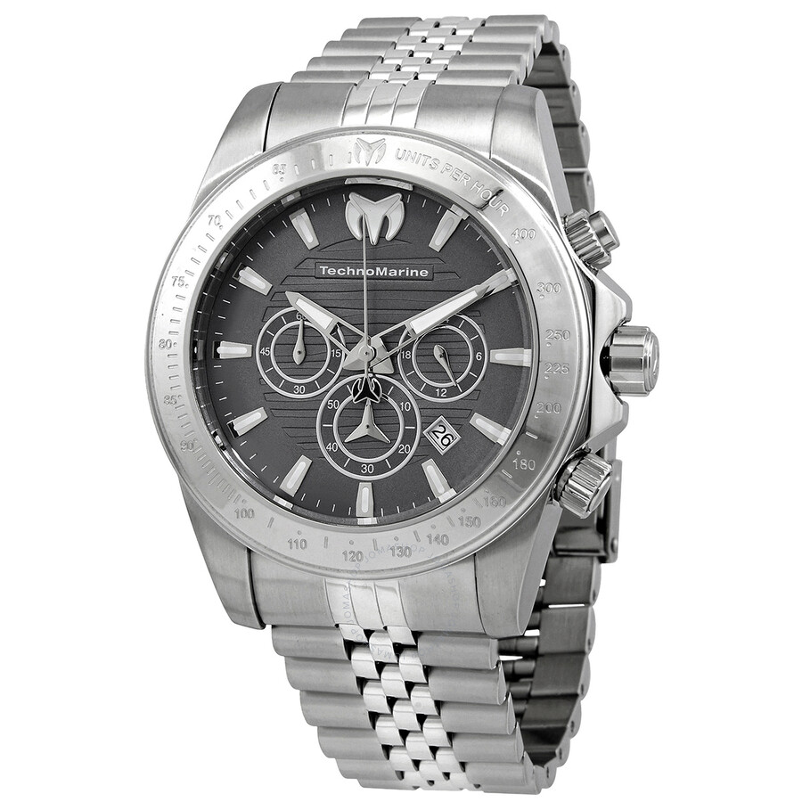 Manta Grand Charcoal Dial Men's Watch