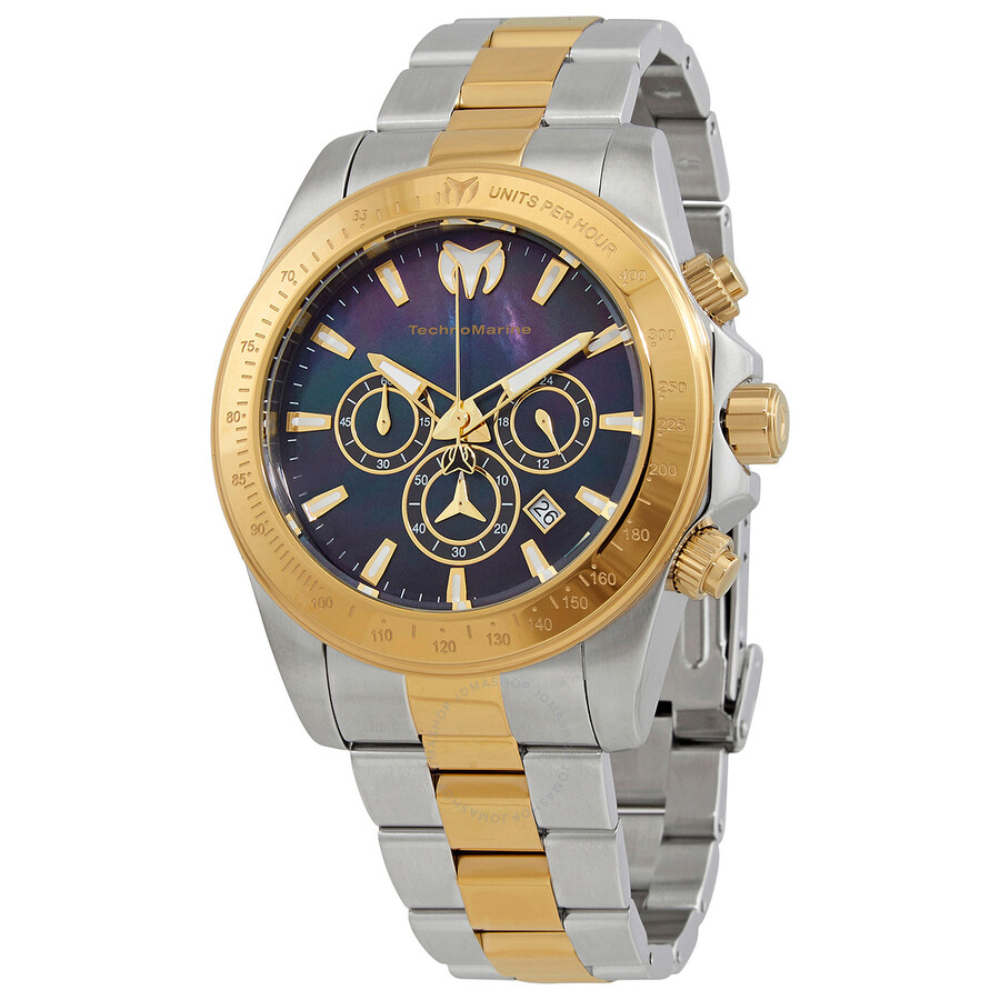 Manta Grand Black Dial Men's Watch