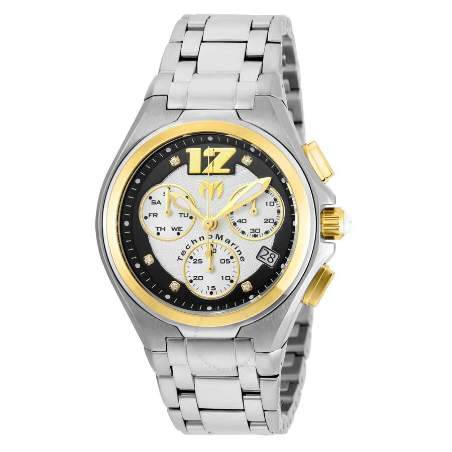 Manta Neo Classic Chronograph Black and Silver Dial Men's Watch 215010
