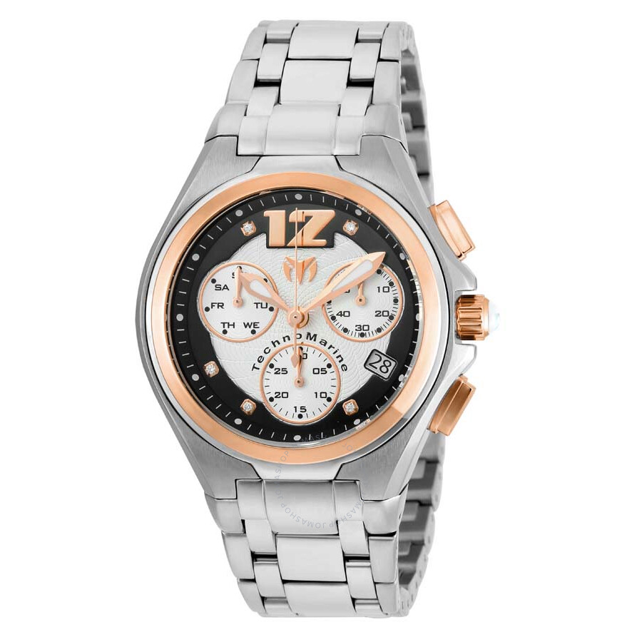 Manta Neo Classic Chronograph Black and Silver Dial Men's Watch 215011