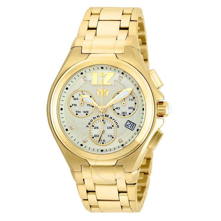 Manta Neo Classic Chronograph Gold Dial Men's Watch 215015