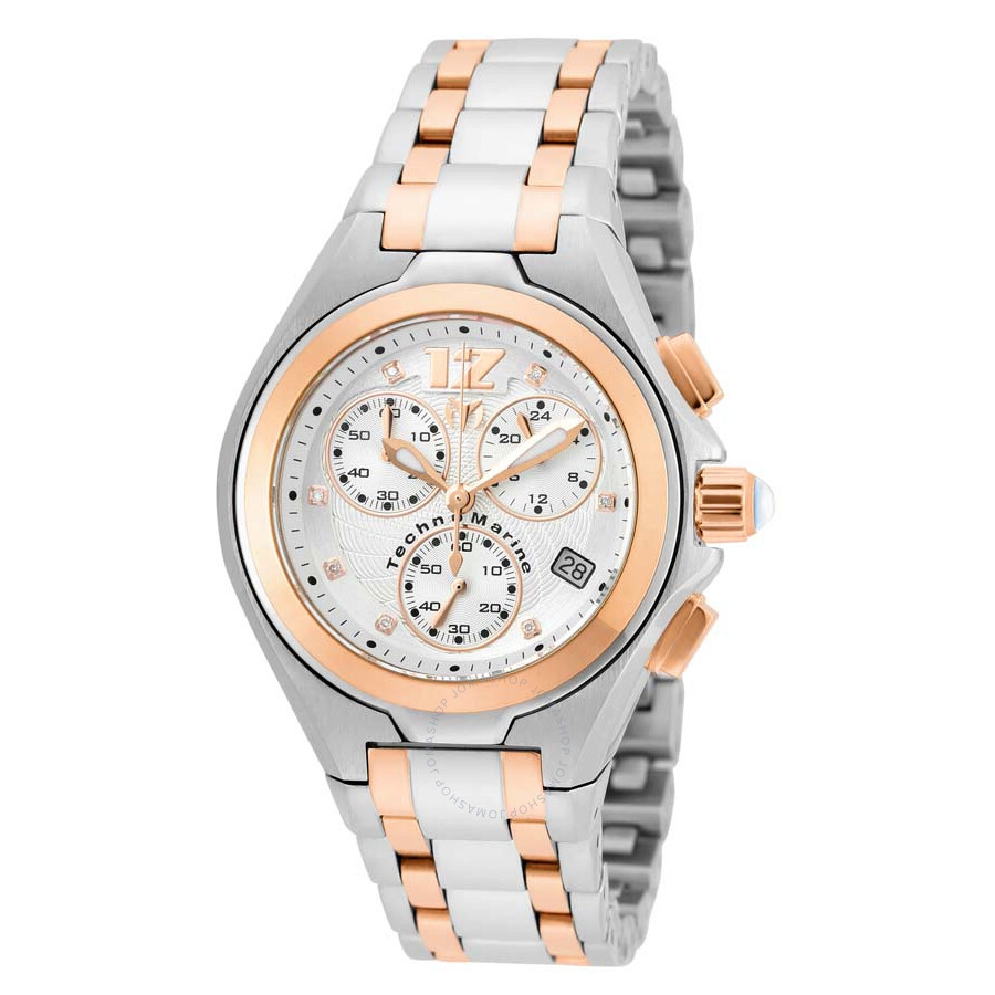 Manta Neo Classic Chronograph Silver Dial Ladies Watch 215020