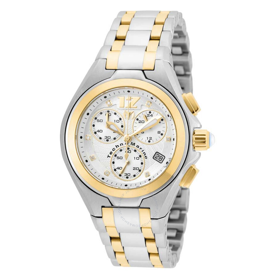Manta Neo Classic Chronograph Silver Dial Ladies Watch 215021