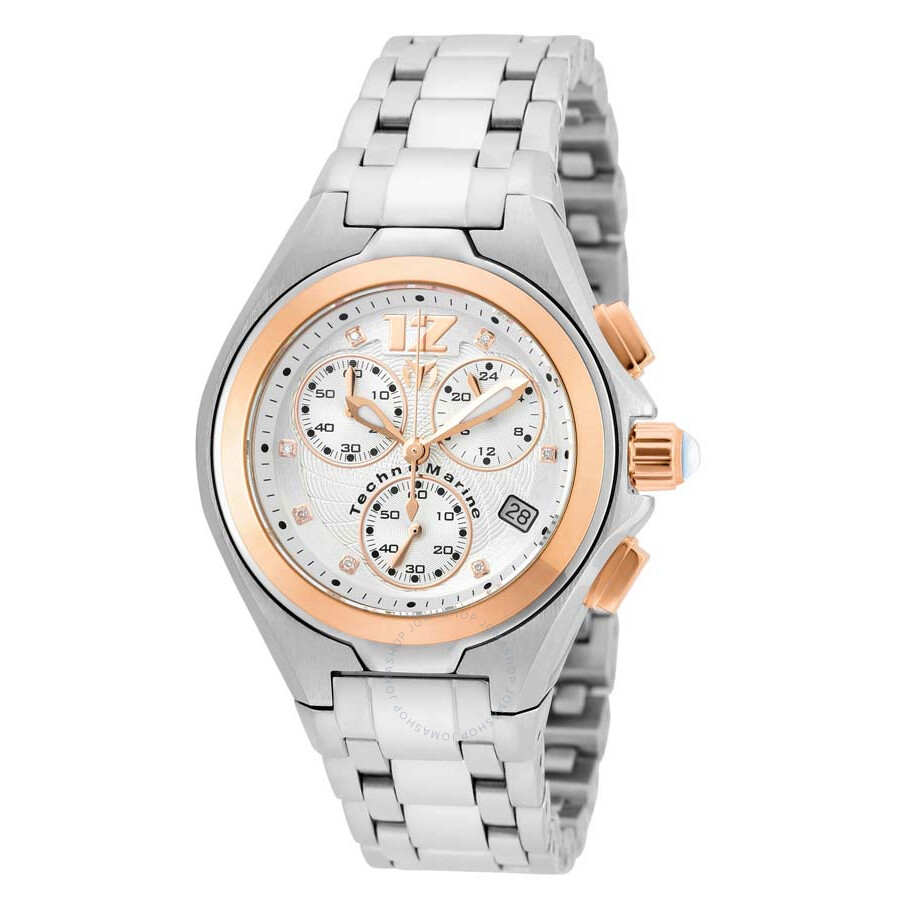 Manta Neo Classic Chronograph Silver Dial Ladies Watch 215023