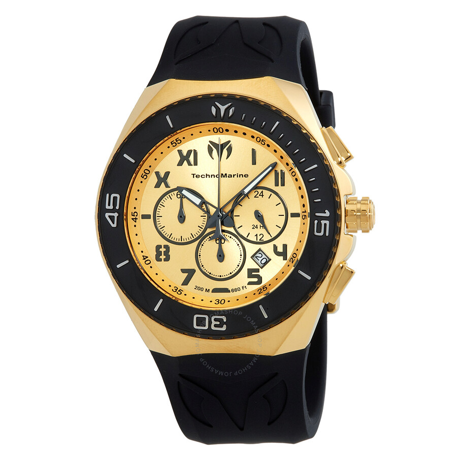 Manta Quartz Gold Dial Men's Watch