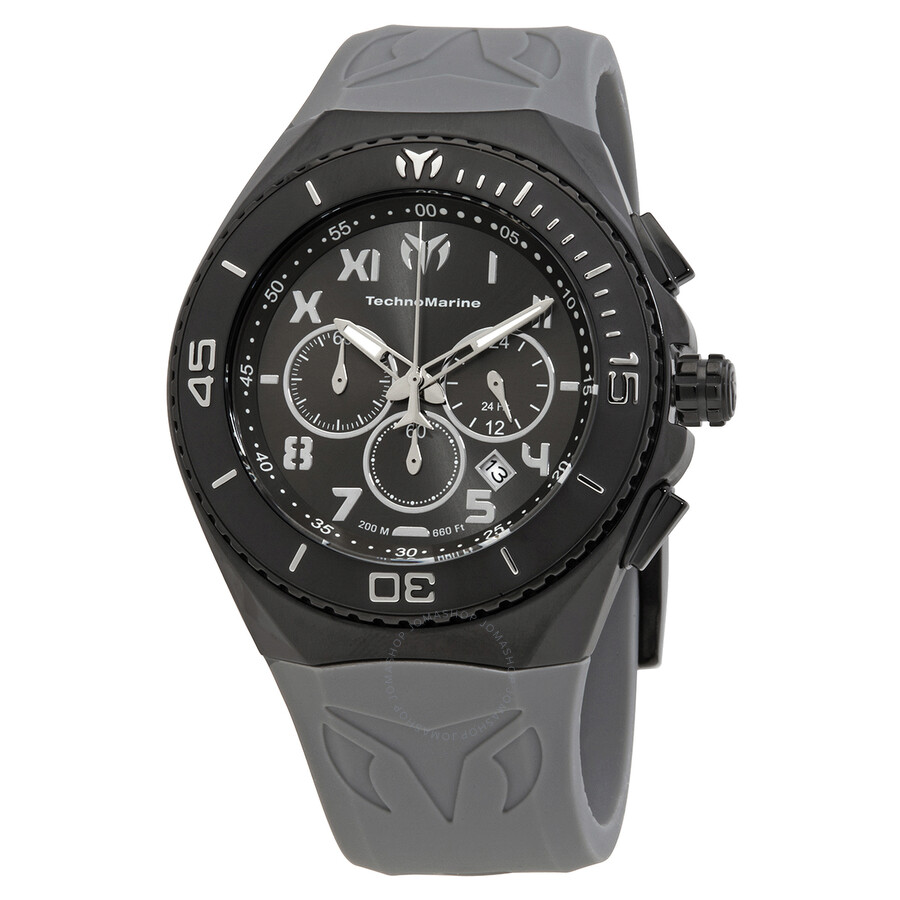 Manta Quartz Gunmetal Dial Men's Watch