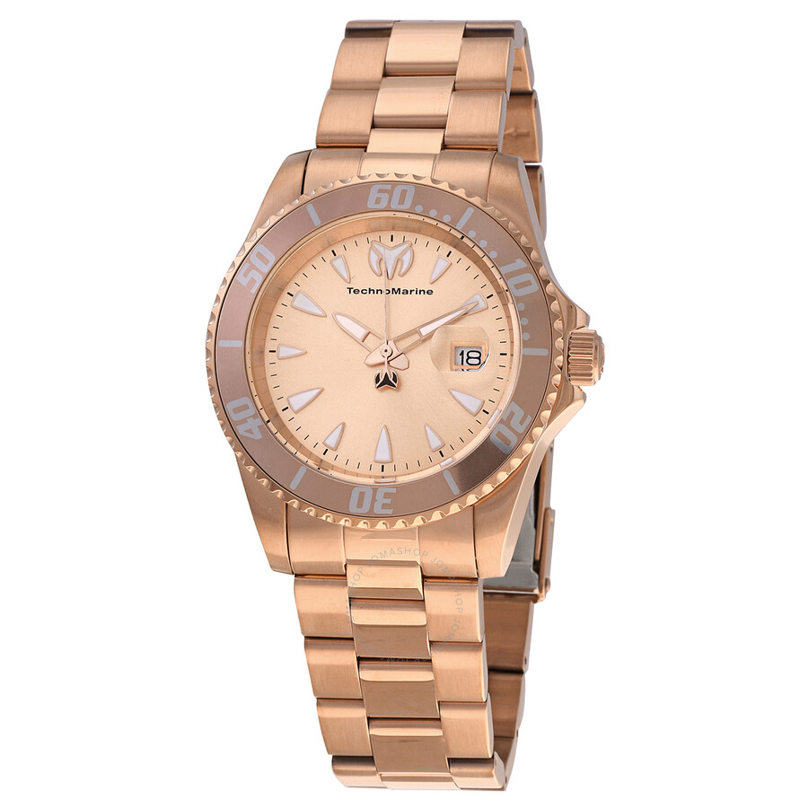 Manta Quartz Rose Dial Men's Watch