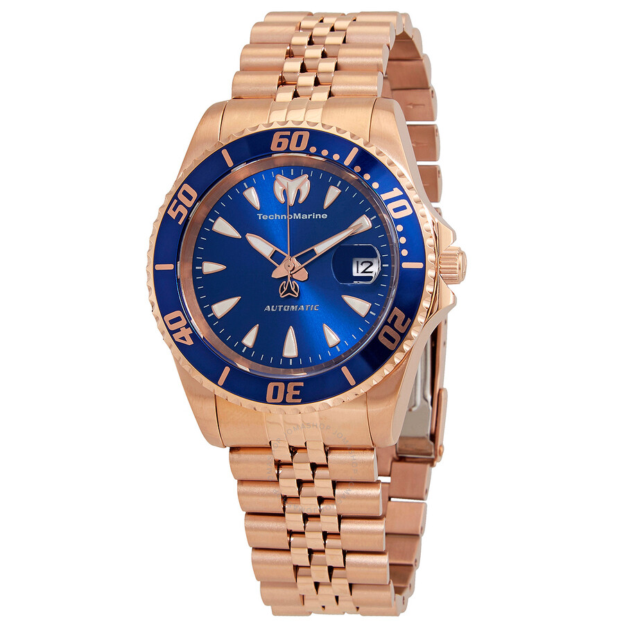 Technomarine Sea Automatic Blue Dial Men's Watch TM-219055