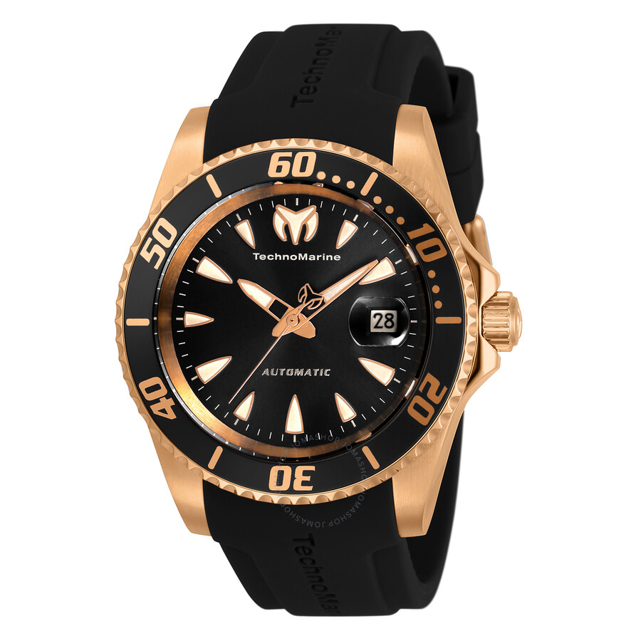 Manta Black Dial Men's Watch