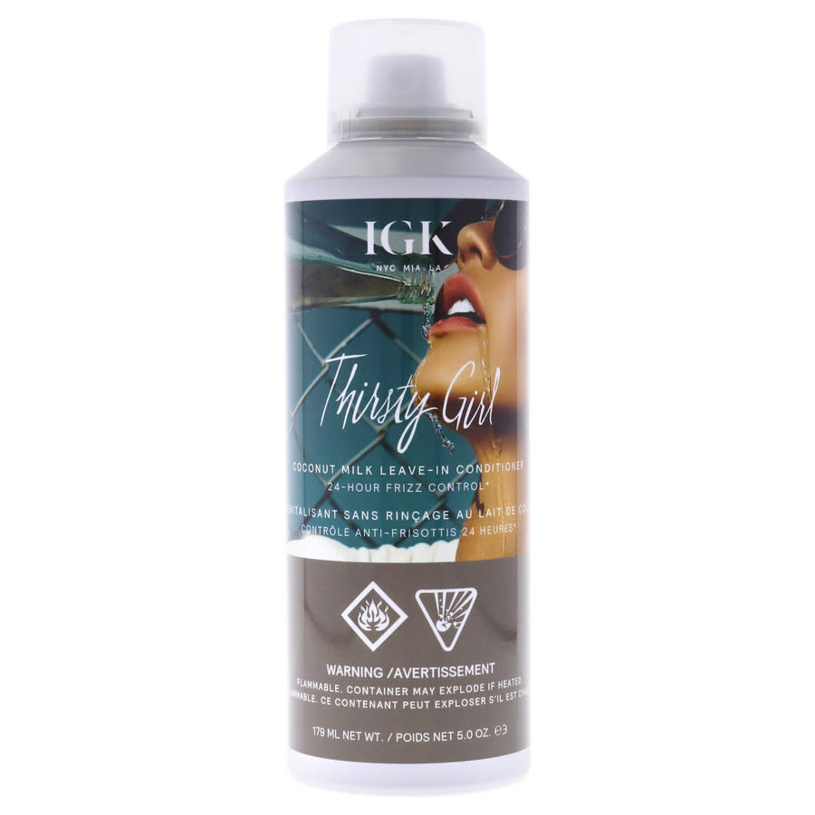 Igk Thirsty Girl Coconut Milk LeaveIn Conditioner by IGK for Unisex 5 oz Conditioner
