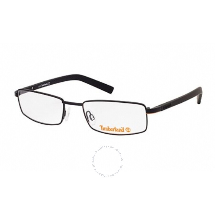 Timberland Men's Black Rectangular Eyeglass Frames TB1213-001-52 ...