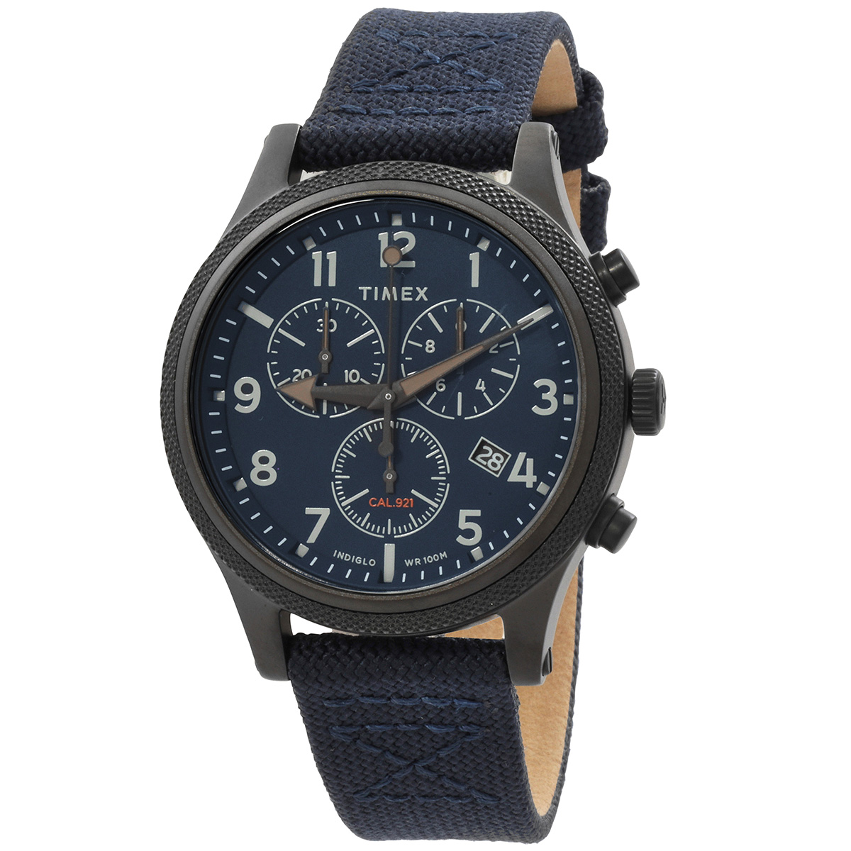 Timex Allied LT Chronograph Quartz Blue Dial Men's Watch TW2T75900 ...