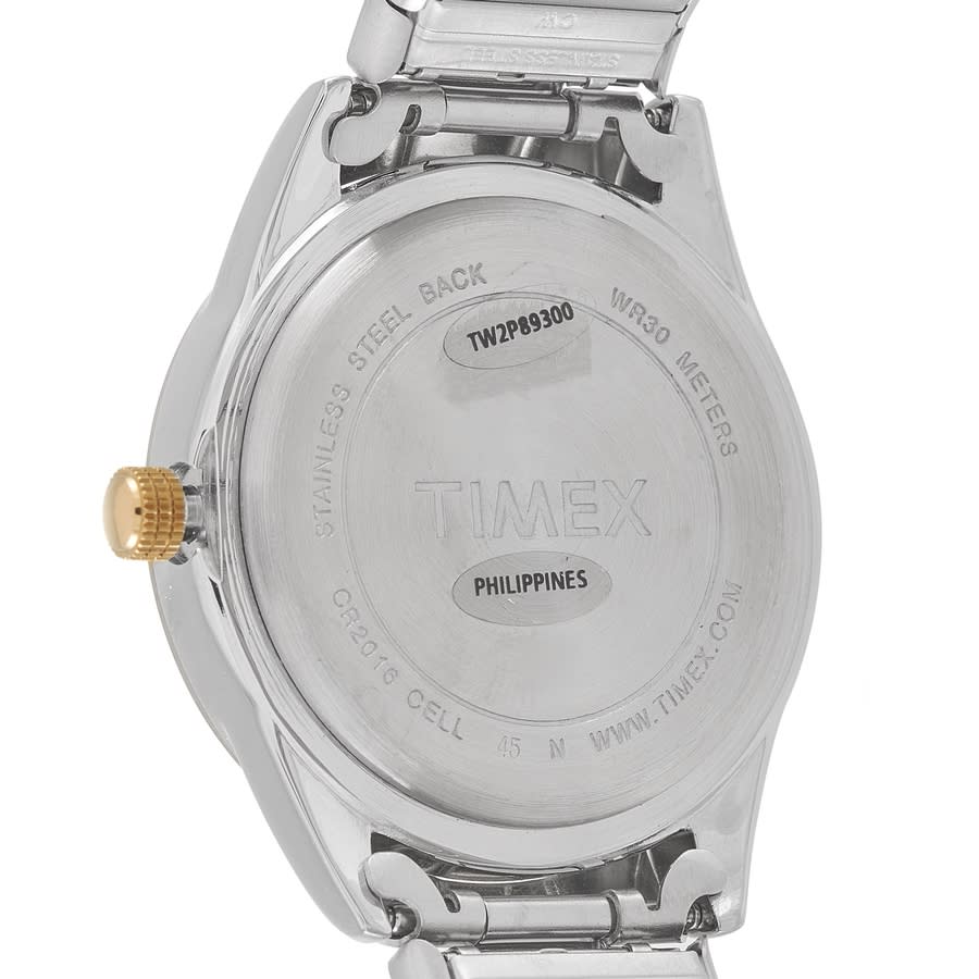 Timex Marlin Quartz Chrono (40 Mm) Cadran Bleu / Bracelet En Cuir Marron TW2W60400 - First Class Watches™ A