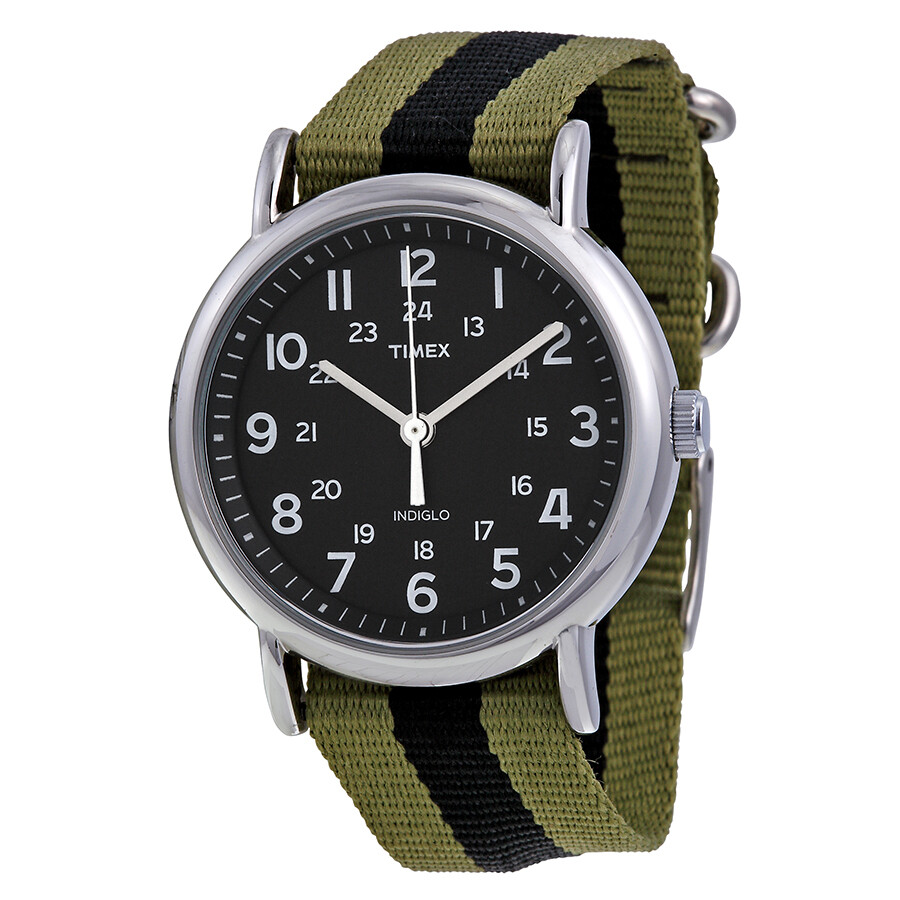 timex weekender green
