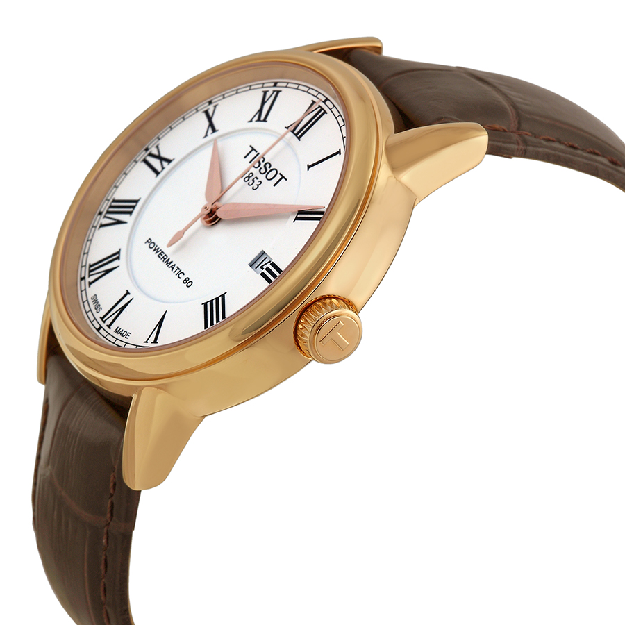 Tissot Carson Powermatic Rose Gold PVD Men's Watch T0854073601300  T085.407.36.013.00 7611608261231 - T-Classic, Carson - Jomashop