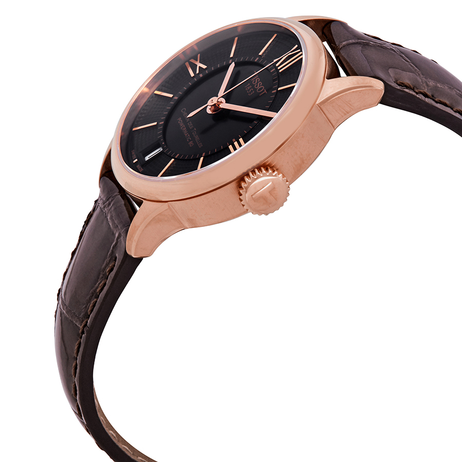 Tissot Chemin des Tourelles Automatic Brown Dial Ladies Watch  T099.207.36.448.00 T099.207.36.448.00 7611608284421 - T-Classic, Chemin Des  Tourelles - Jomashop