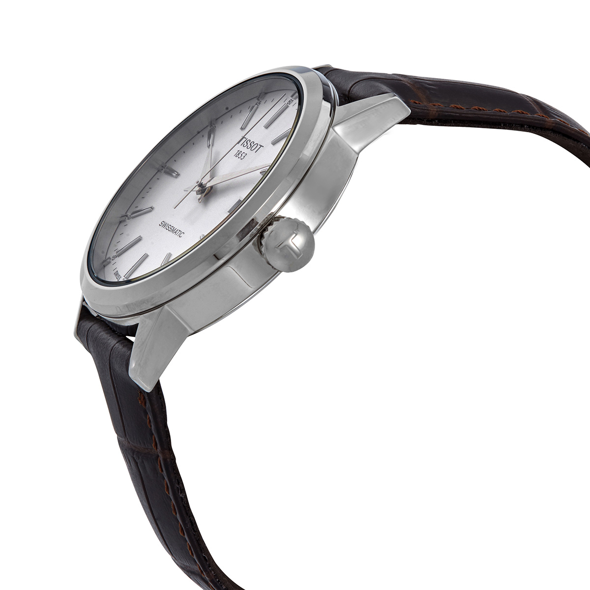 Tissot Classic Dream Automatic Silver Dial Men's Watch T129.407.16.031.00  7611608297384 - T-Classic, Classic Dream - Jomashop