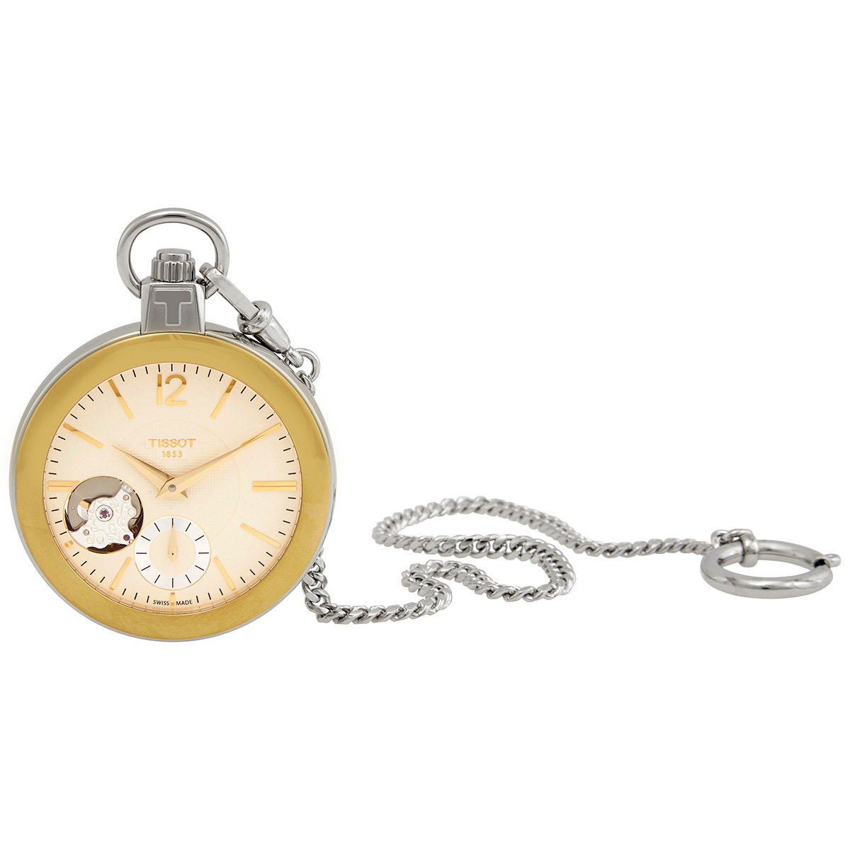 Tissot Pocket 1920 Men's Watch T853.405.29.267.00 7611608264317 - Watches -  Jomashop