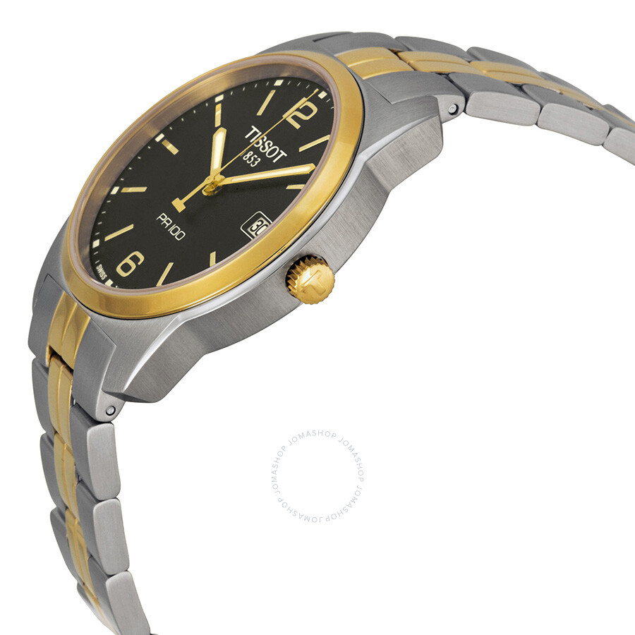 tissot pr100 two tone