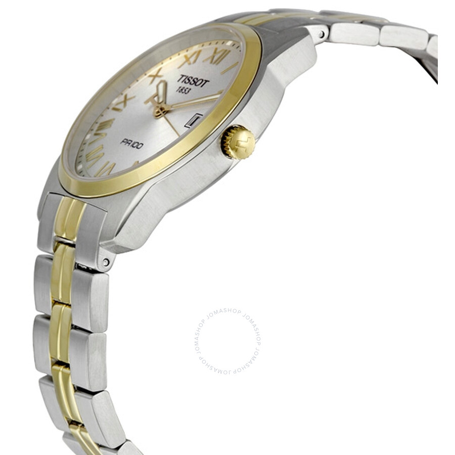 tissot pr100 two tone