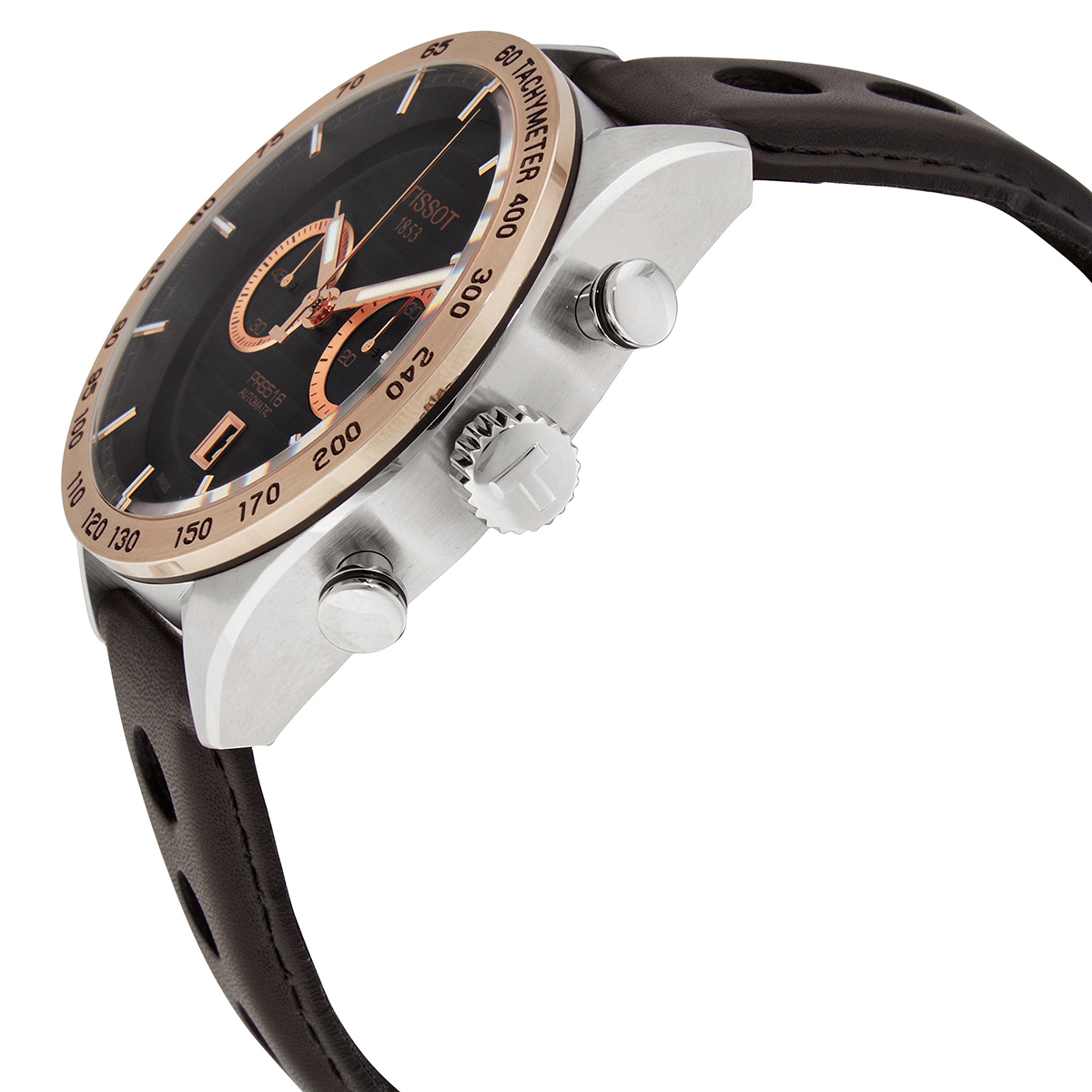 tissot prs 516 rose gold