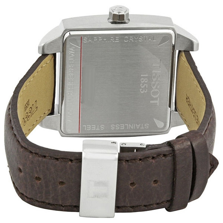 Tissot Quadrato Quartz Brown Dial Men S Watch T005 510 16 297 00 T005 510 16 297 00 T Trend Quadrato Jomashop