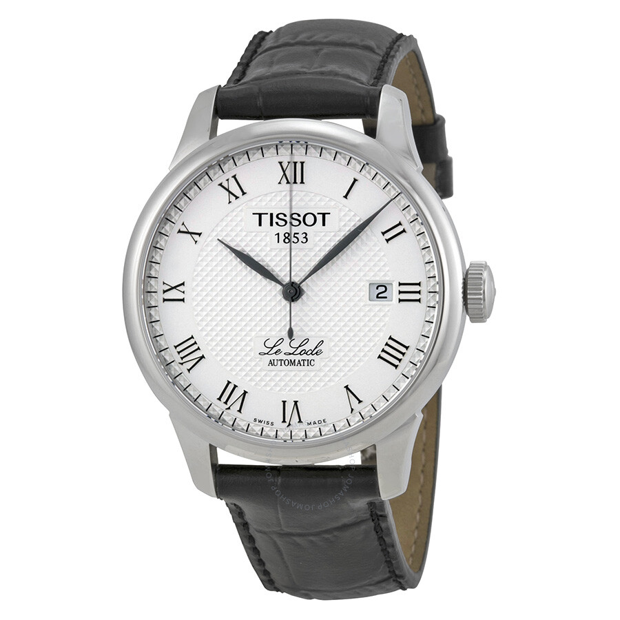 Tissot T-Classic Le Locle Silver Dial Men's Watch T41.1.423.33 - 546x546