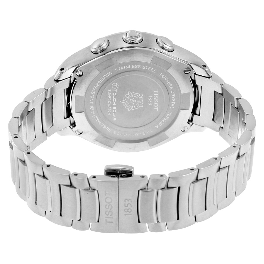 Tissot T-Touch Solar Lady Mother of Pearl Dial Ladies Watch T0752201110100