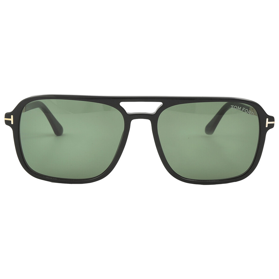 Tom Ford Crosby Green Navigator Men's Sunglasses FT0910 01N 59 889214292827 Sunglasses, Crosby